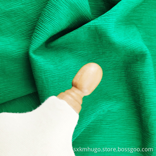 Double Crepe Satin Pleated Chiffon Crinkle Seersucker Fabric